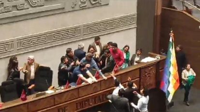 Agresiones en la Cámara de Diputados