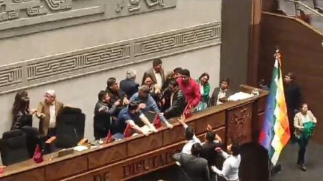 Agresiones en la Cámara de Diputados