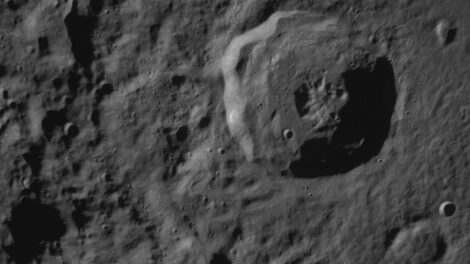Alunizaje de la nave Odiseo en la Luna