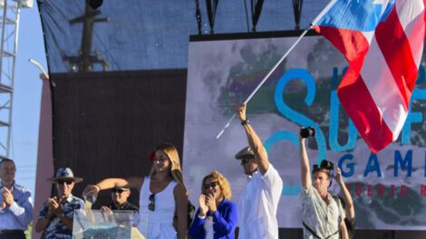 Surf clasificatorio París 2024 en Puerto Rico