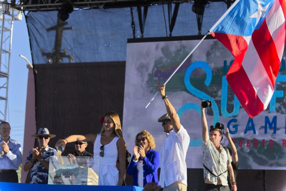 Surf clasificatorio París 2024 en Puerto Rico