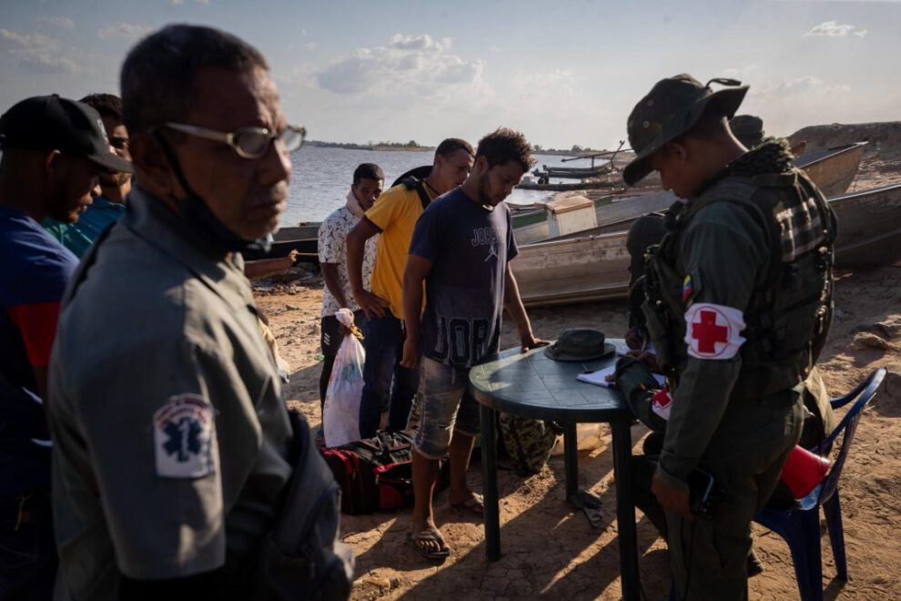 Derrumbe en mina venezolana en La Paragua