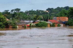 Inundación en Cobija afectando escuelas y estudiantes