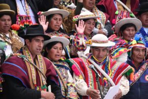 Organizaciones sociales manifiestan su respaldo al Gobierno de Arce