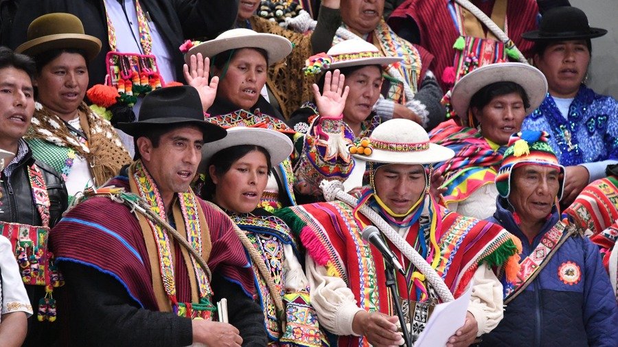 Organizaciones sociales manifiestan su respaldo al Gobierno de Arce