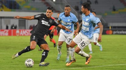 Copa Libertadores: Aurora y Botafogo empataron 1-1 en el partido de ida en Cochabamba