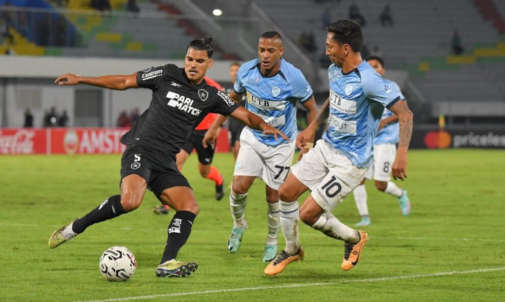 Copa Libertadores: Aurora y Botafogo empataron 1-1 en el partido de ida en Cochabamba