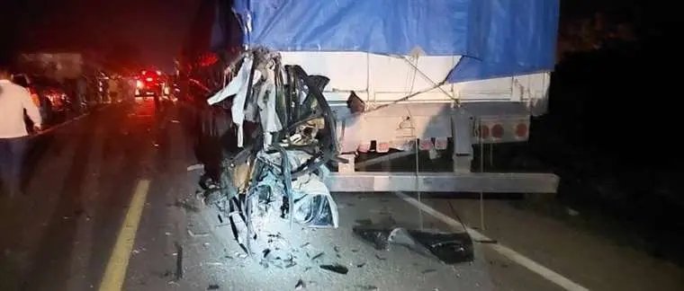 Accidente mortal en carretera Santa Cruz - Beni