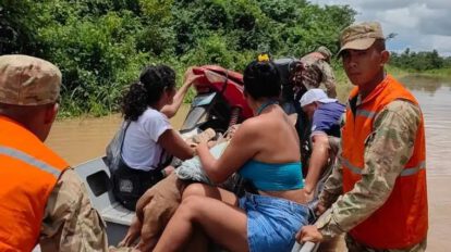 Emergencia en Cobija: Ejército responde con solidaridad ante desastre natural