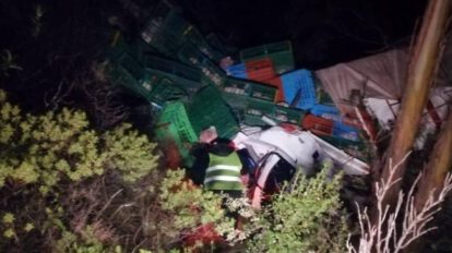 Trágico choque en Pongo que dejó un fallecido y seis heridos graves