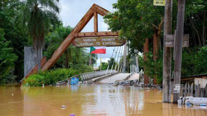 Inundaciones en Cobija causan suspensión de clases en todas las unidades educativas