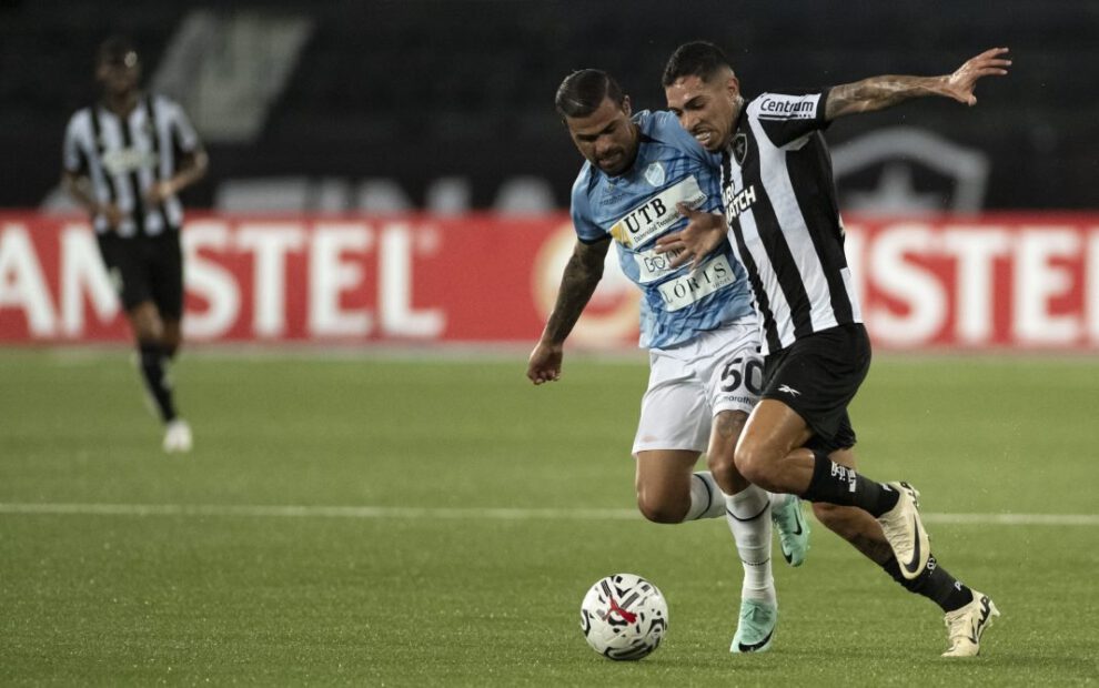 Aurora humillado por Botafogo en la Copa Libertadores