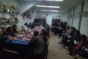 Nuevo directorio del voleibol orureño encabezado por Brenda Velásquez