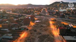 Avenida del Diablo en Oruro