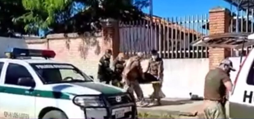 hombre sin vida en Santa Cruz