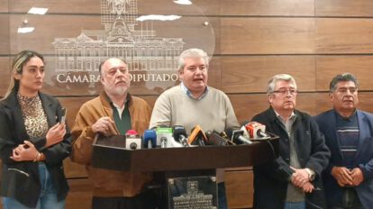 atentado a la democracia en Bolivia