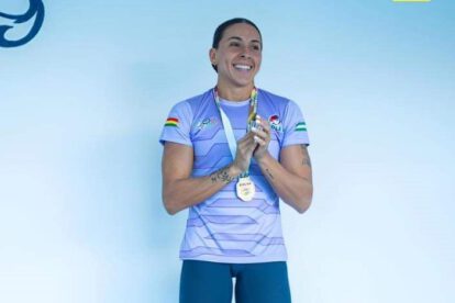 José María Ribera ganó la medalla de oro en 50 metros libre y batió record nacional
