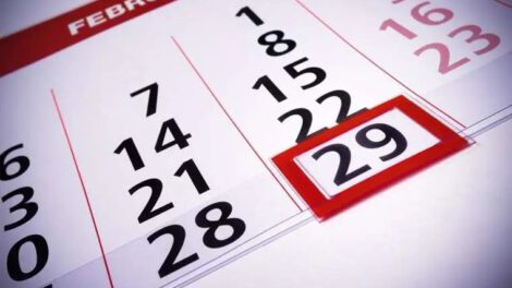 Registro de nacimientos el 29 de febrero