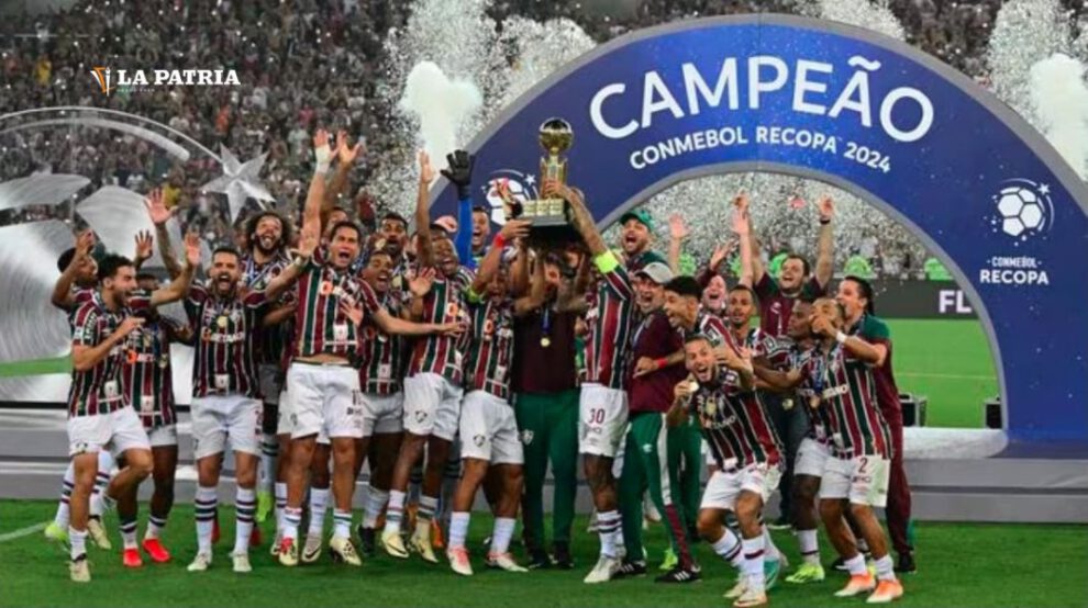 Fluminense gana Recopa Sudamericana con doblete de Arias