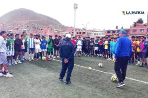 Jugadores que prueban fortuna en Sportivo Euqueño dirigido por José Ferrufino