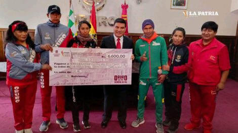 Deportistas orureños listos para el desafío atlético en Shinaota