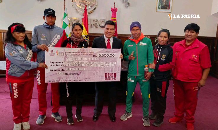 Deportistas orureños listos para el desafío atlético en Shinaota