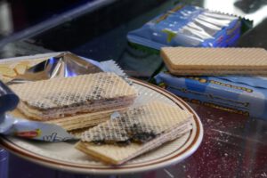 sustancia extraña en galleta del Alimento Complementario Escolar