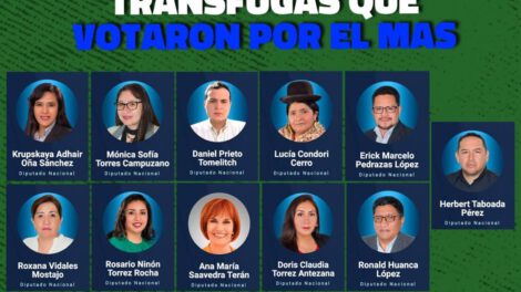 Diputados acusados de vendidos en la Cámara de Diputados