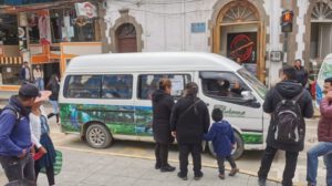 Tarifas de transporte público en Oruro