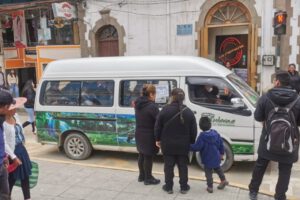 Tarifas de transporte público en Oruro