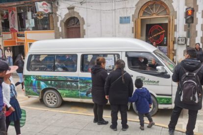 Tarifas de transporte público en Oruro