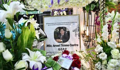 Viceministro Ticona fallecido en un accidente de tránsito