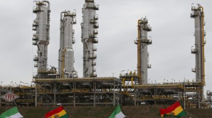 Reducción de reservas de gas en Bolivia