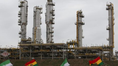 Reducción de reservas de gas en Bolivia