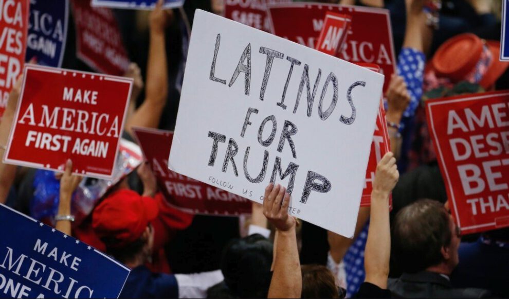 Trump y el voto latino en la elección presidencial de 2024