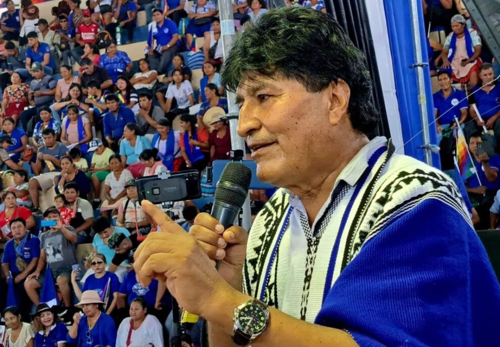 Evo Morales candidato presidencial para 2025
