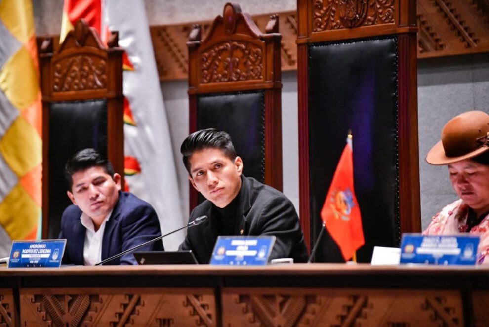 Proyectos antipróroga solicitados por Andrónico Rodríguez en la Asamblea Legislativa Plurinacional