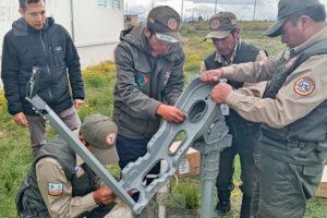 Antenas satelitales en áreas protegidas para asistencia inmediata