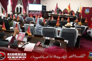 Comunicador agredido en Oruro durante sesión de la Asamblea Legislativa