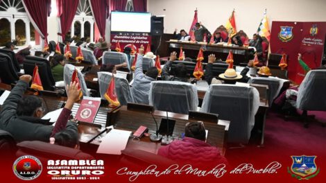 Comunicador agredido en Oruro durante sesión de la Asamblea Legislativa