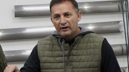 El exministro de Defensa, Luis Fernando López