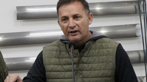 El exministro de Defensa, Luis Fernando López