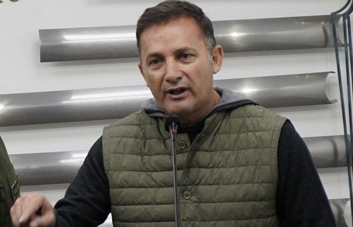 El exministro de Defensa, Luis Fernando López