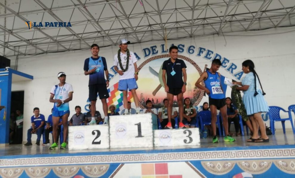 Atletas orureños dominan en la carrera pedestre 10K en Shinaota