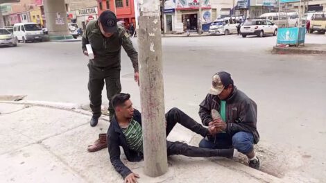 Delincuente Tarta descuidista arrestado por robar calzados