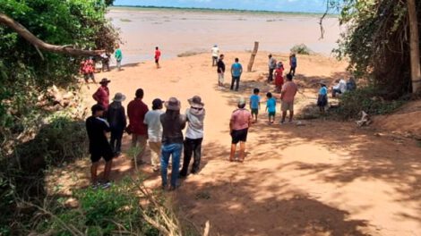 Crecida del Río Grande en Montero Hoyos