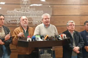 La bancada de Comunidad Ciudadana anuncia medidas tras aprobación de créditos en la Cámara de Diputados