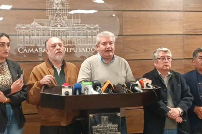 La bancada de Comunidad Ciudadana anuncia medidas tras aprobación de créditos en la Cámara de Diputados