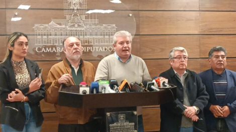 La bancada de Comunidad Ciudadana anuncia medidas tras aprobación de créditos en la Cámara de Diputados