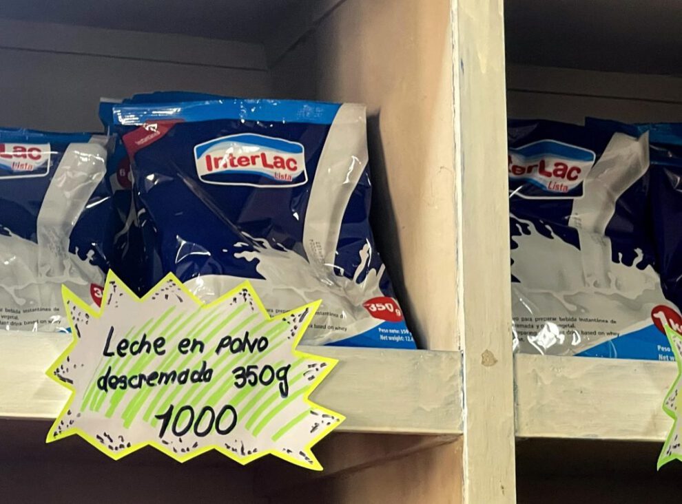 Cuba solicita ayuda al Programa Mundial de Alimentos para importar leche en polvo